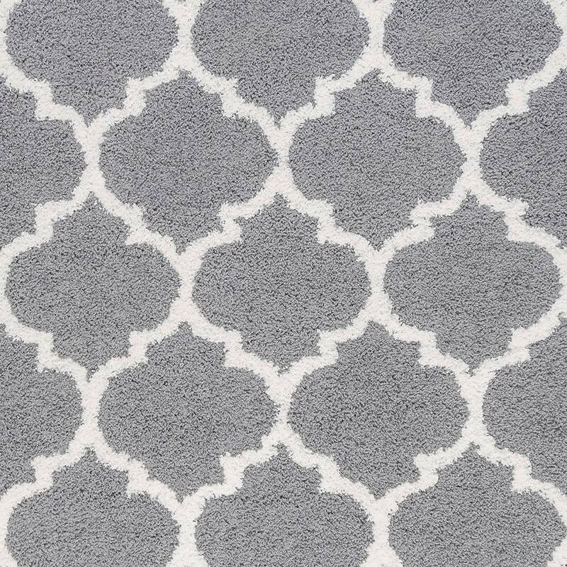 Joy Shag Moroccan Geometric Indoor Area Rug