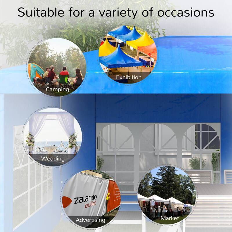 9.6' x 19' Large Party Tent