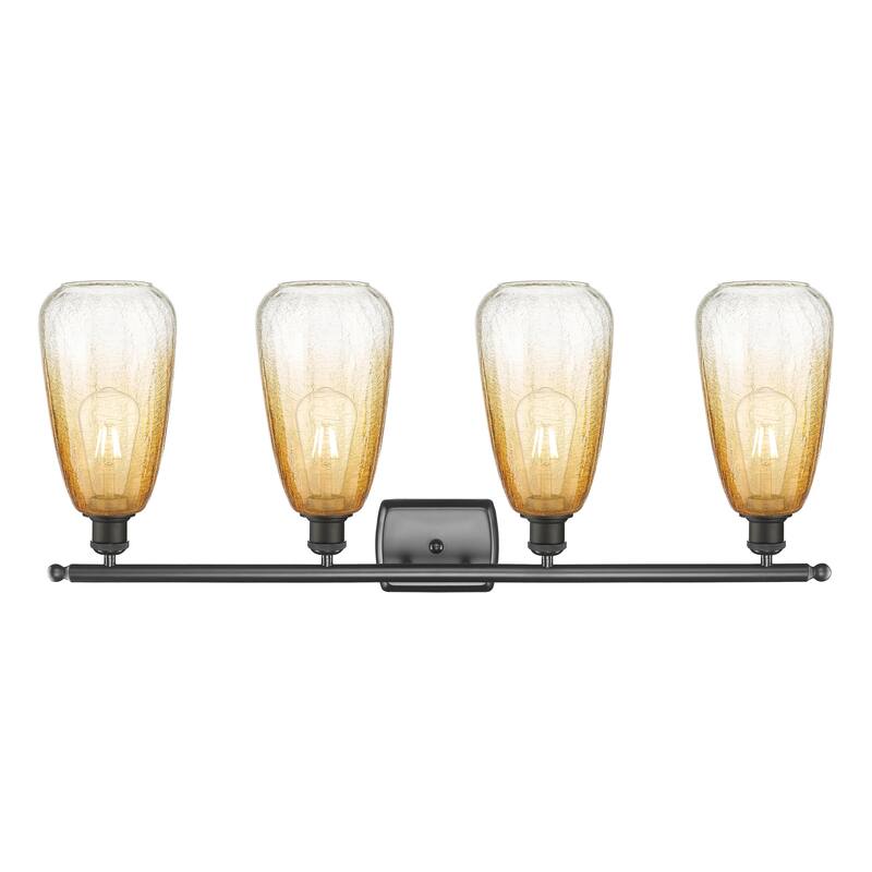 Innovations Lighting Endless Possibilities Ballston - Brookhaven Almond - 4 Light 36" Bath Vanity Light