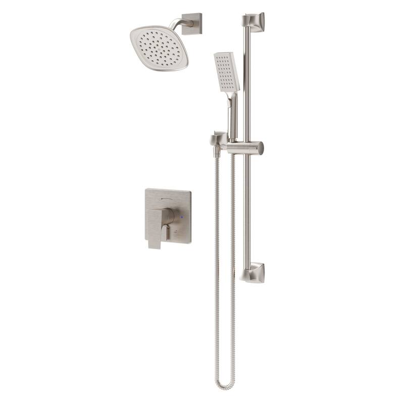Symmons S499815TRM Verity HydroMersion Pressure Balanced Shower System - Satin Nickel