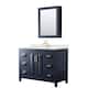 Option Dark Blue, Gold Trim, Giotto Quartz Top