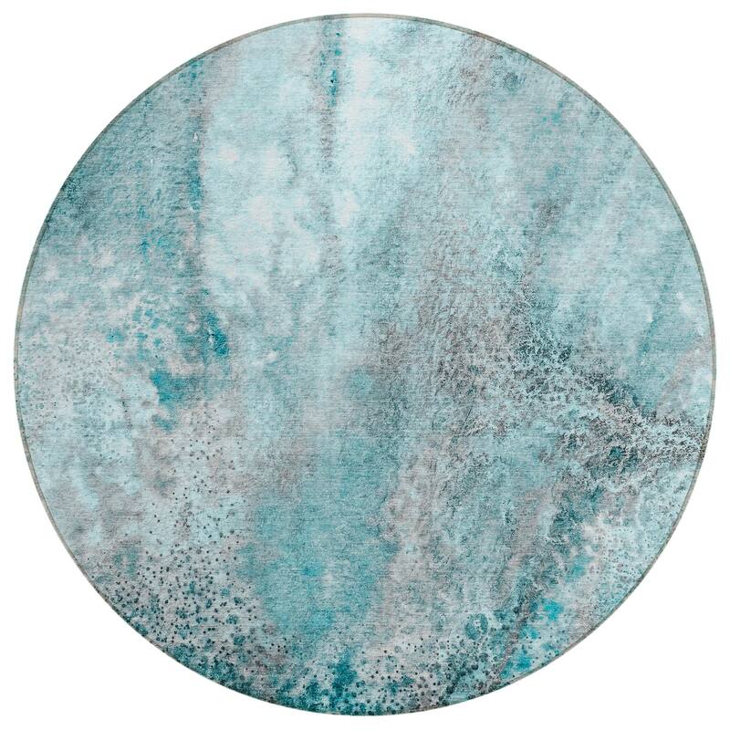 Lalu Modern Art-Inspired Weather Resistant Modern Chic Outdoor Rug