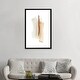 preview thumbnail 11 of 10, iCanvas "Brush Strokes V Warm Colors" by Nouveau Prints Framed Canvas Print
