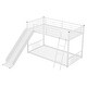 preview thumbnail 5 of 19, Twin over Twin Bunk Bed with Slide and Ladder