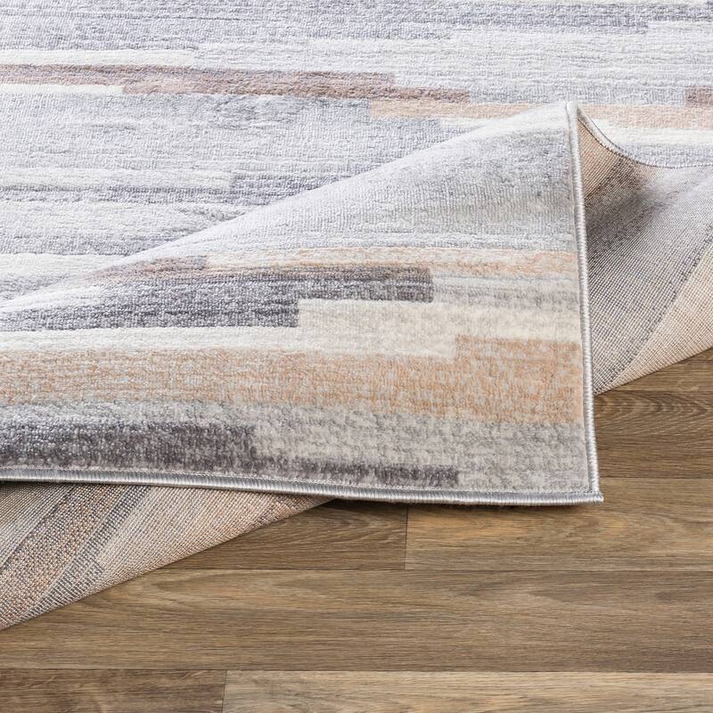 Livabliss Moe Striped Area Rug