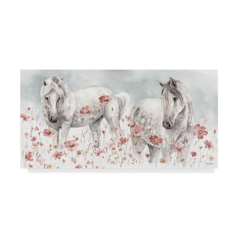 Lisa Audit 'Wild Horses Iii' Canvas Art