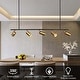 preview thumbnail 4 of 41, 5 - Light Modern Adjustable Metal Linear Spot Tracking Pendant Light