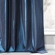 preview thumbnail 61 of 70, Exclusive Fabrics Single Ruched Faux Solid Taffeta Curtain (1 Panel)