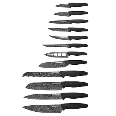 Granitestone Nutri Blade 12 Piece High-Grade Stainless Steel Nonstick Professional Knife Set