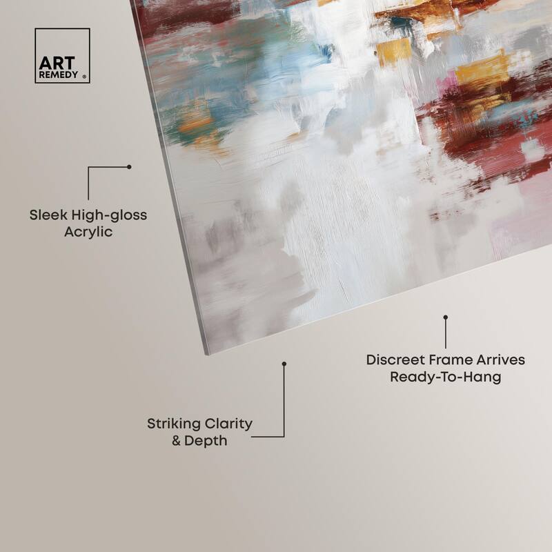 Warmth and cool I Acrylic by Art Remedy, Ready to Hang