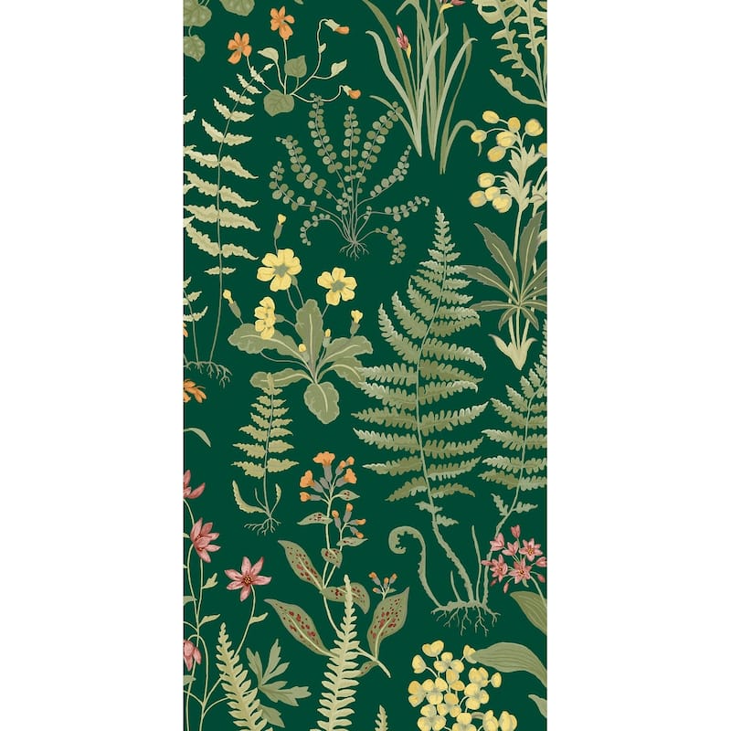 Graham & Brown Oshibana Emerald Wallpaper