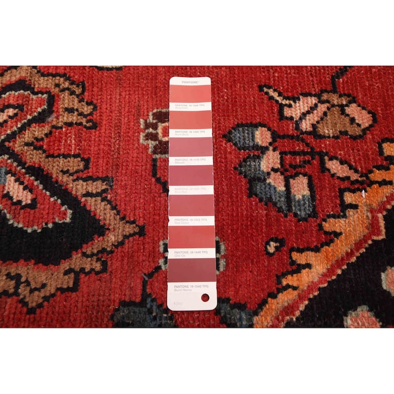 ECARPETGALLERY Hand-knotted Konya Anatolian Red Wool Rug - 4'1 x 6'6