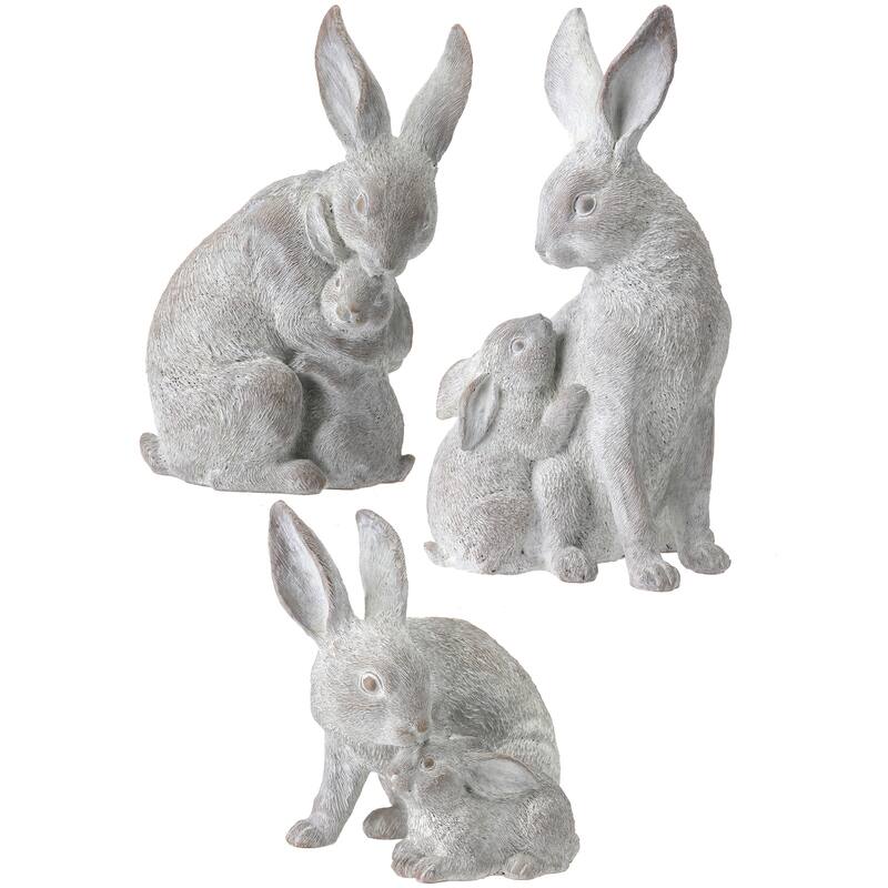 Mother And Child Bunny 11" Set of 3 - 11