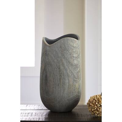 Ashley Furniture Iverly Antique Gray Vase