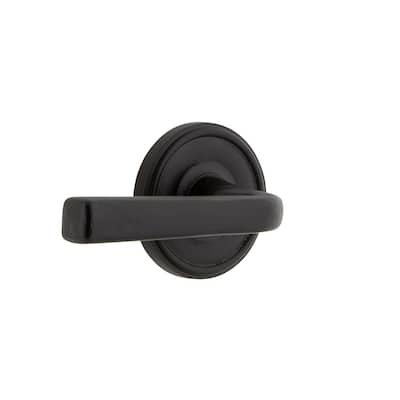 Ageless Iron Loch - Rustic Cast Iron Left Handed Passage Door Lever