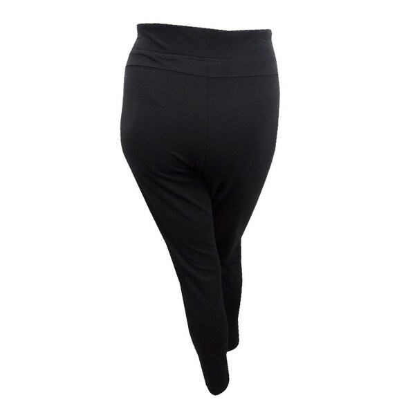 black polo and pants