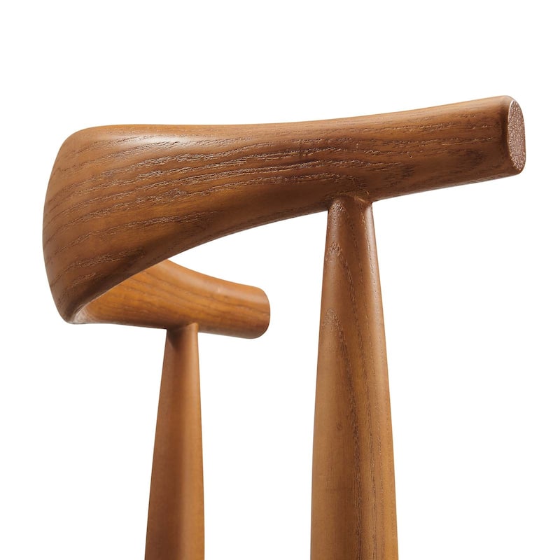Tracy Leatherette and Wood Mid-century Dining Chairs (Set of 4)