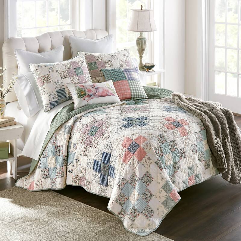 Donna Sharp April Patch Cotton Pieced Quilt Collection