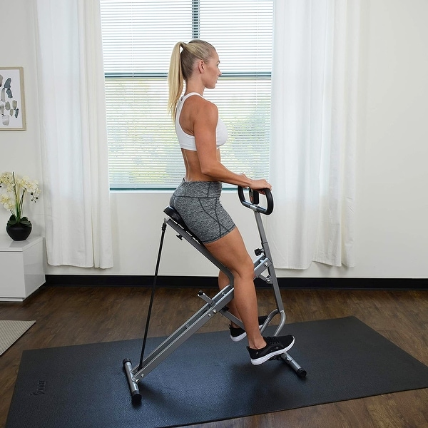 Squat Assist Rower-Ride for Squat Exercise and Glutes Workout gym equipment for home workouts. Opens flyout.