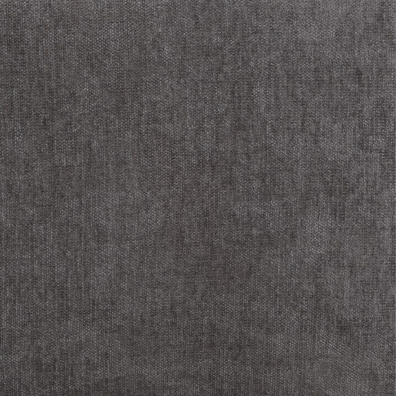 Queen / King Soft Chenille Upholstered Bed in Soft Grey with Stylish Checkerboard Pattern