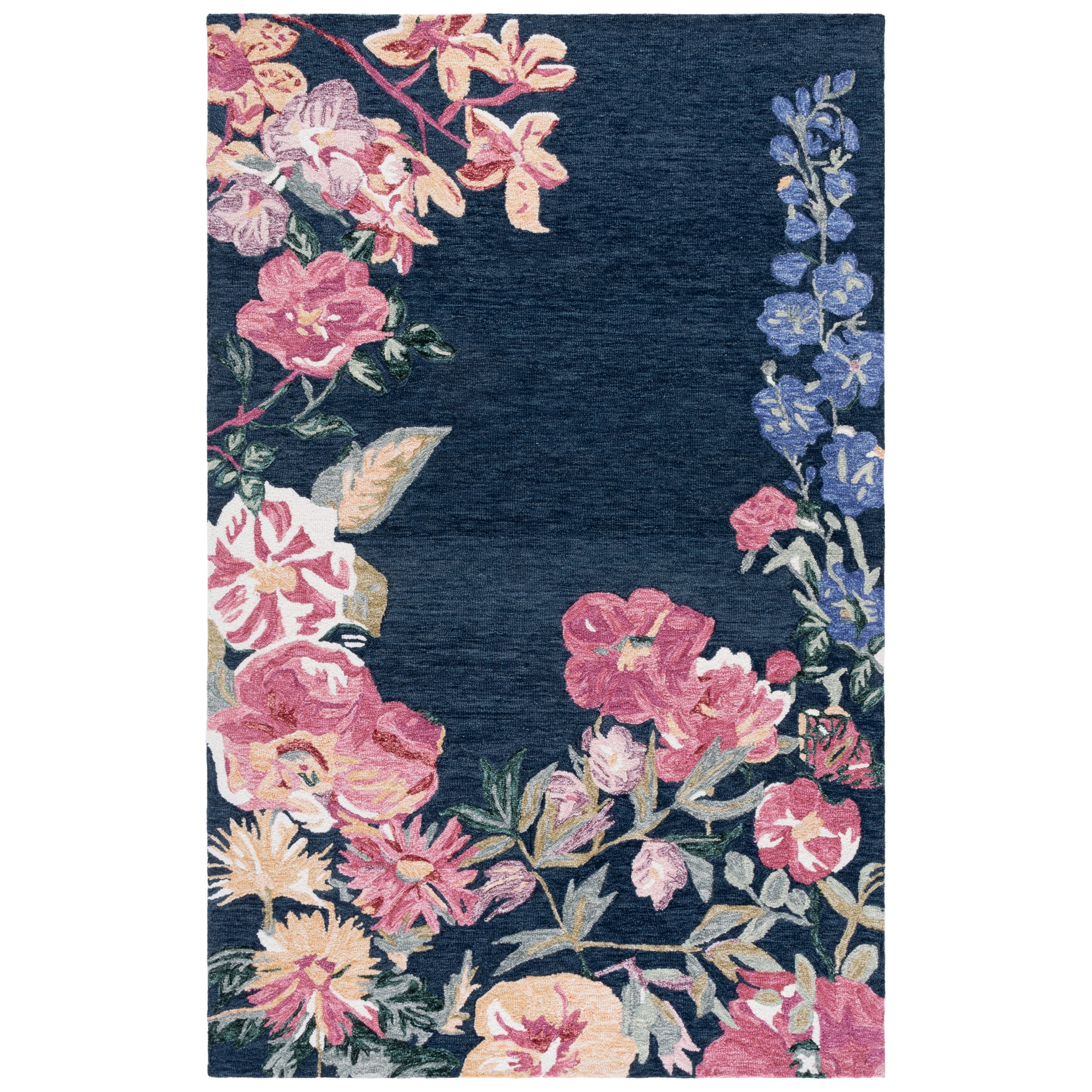 SAFAVIEH Handmade Jardin Felismina Floral Wool Rug - On Sale