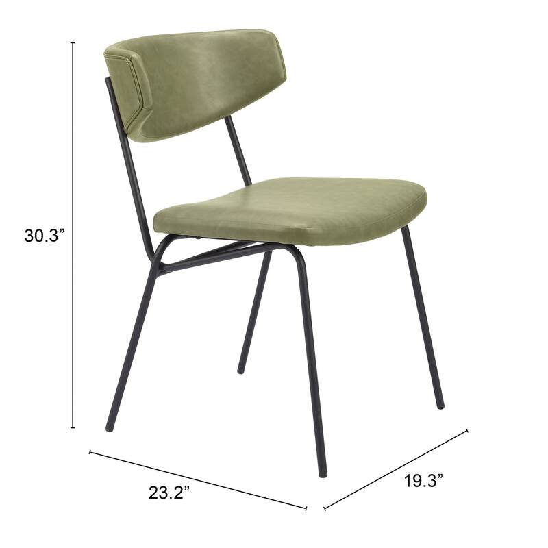 Charon Dining Chair Green
