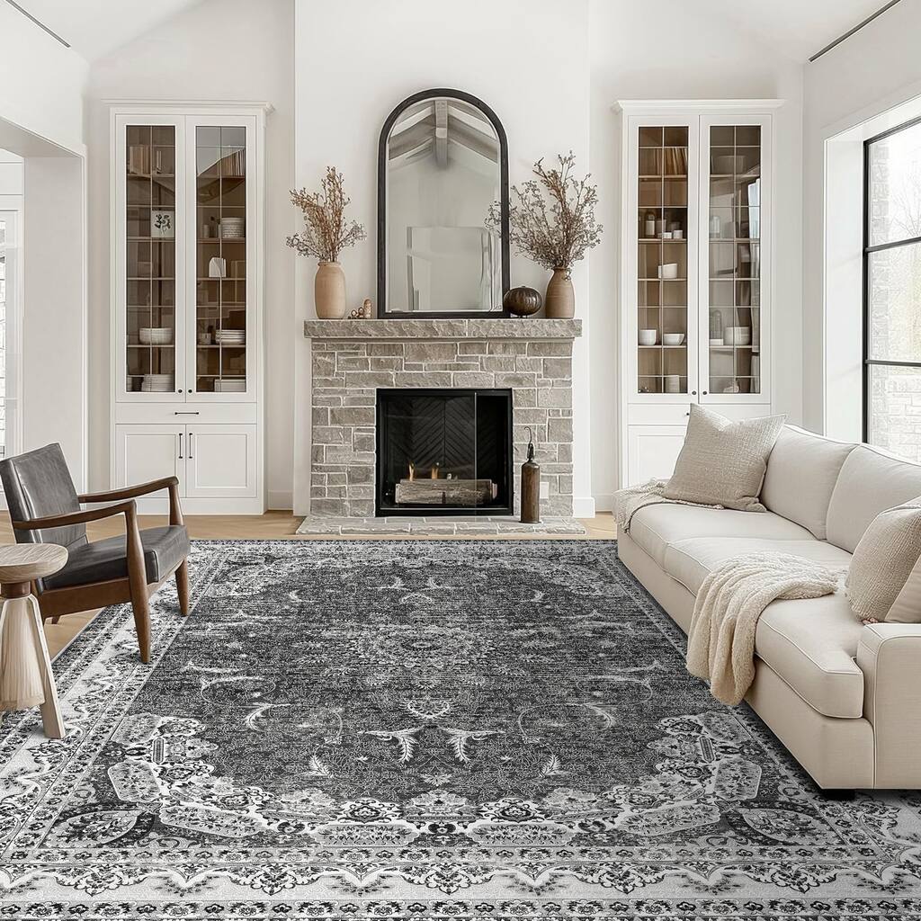 Bohemian Faux Cashmere Rug