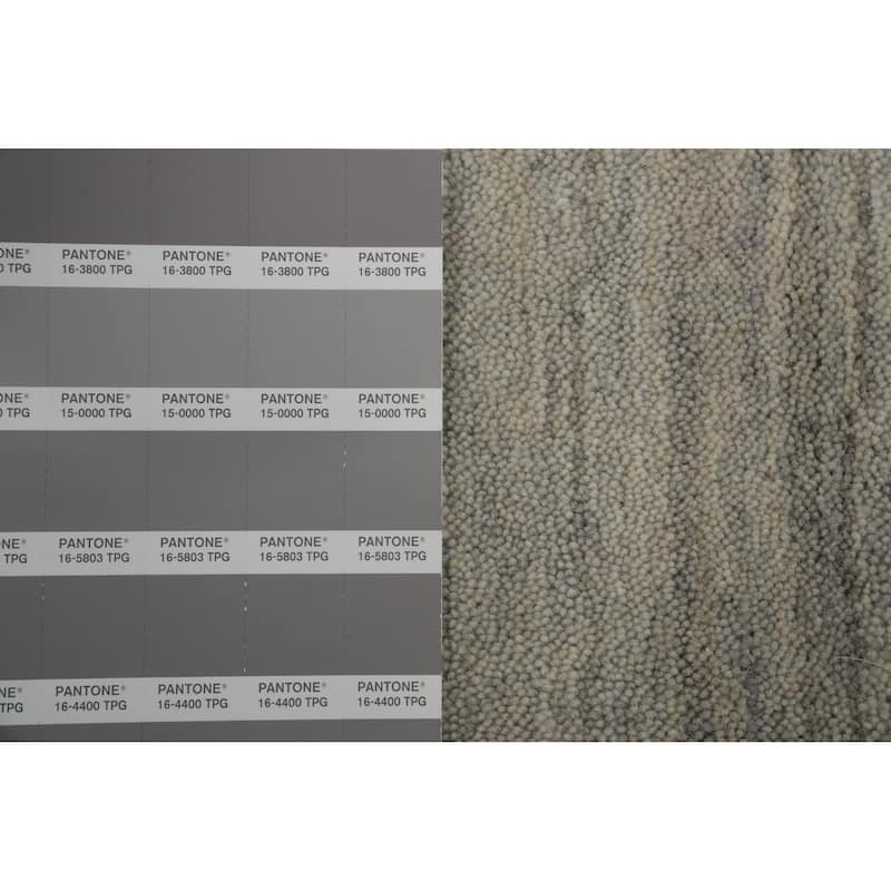 Hand Knotted Oriental 100% Wool Carpet Tribal Animal Pictorial Beige & Ivories Gabbeh Area Rug - 7' 9'' X 5' 0''