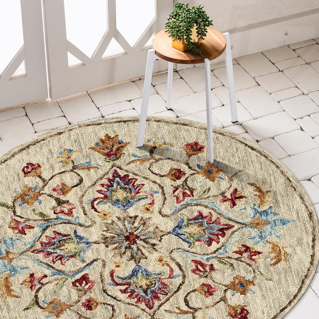 Sevita Floral Oasis Area Rug