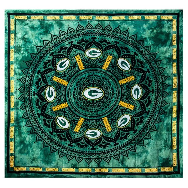 Green Bay Packers Team Pride Cotton Tapestry, 72