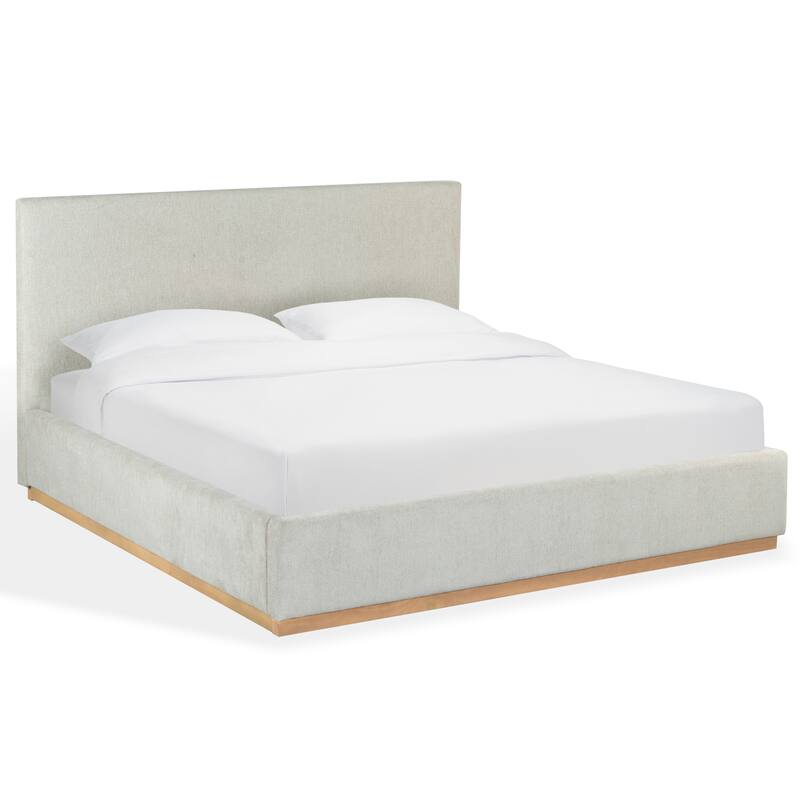 SAFAVIEH Couture Pippin Linen King Bed
