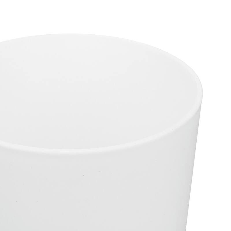 2-Pack Plant Pots, 4.5 Inch Plastic Pots with Drainage Holes