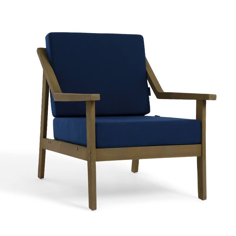 Outdoor Conversation Set Patio Cushioned Chair, Loveseat with Tables