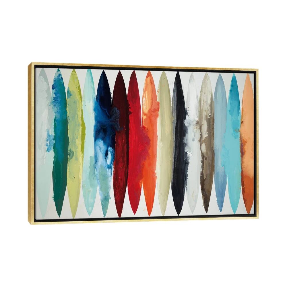 iCanvas "Even Flow" by Randy Hibberd Framed Canvas Print