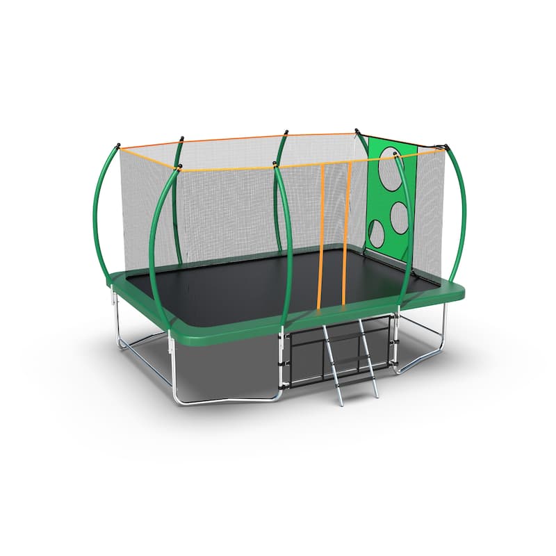 8*14FT TRAMPOLINE GREEN