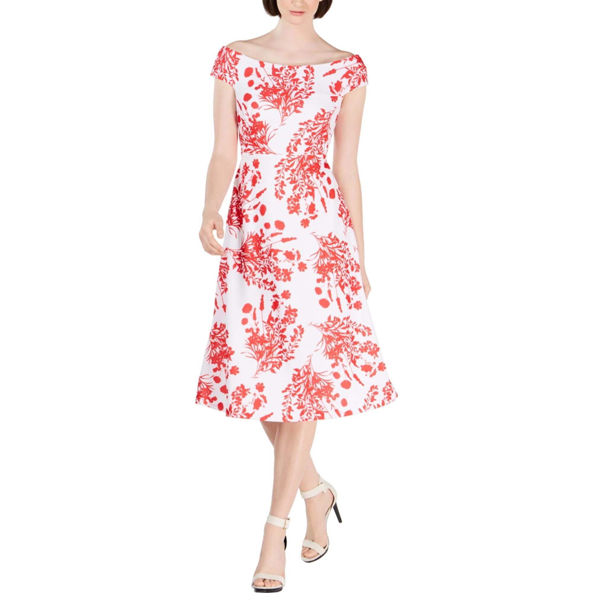 ck red dress