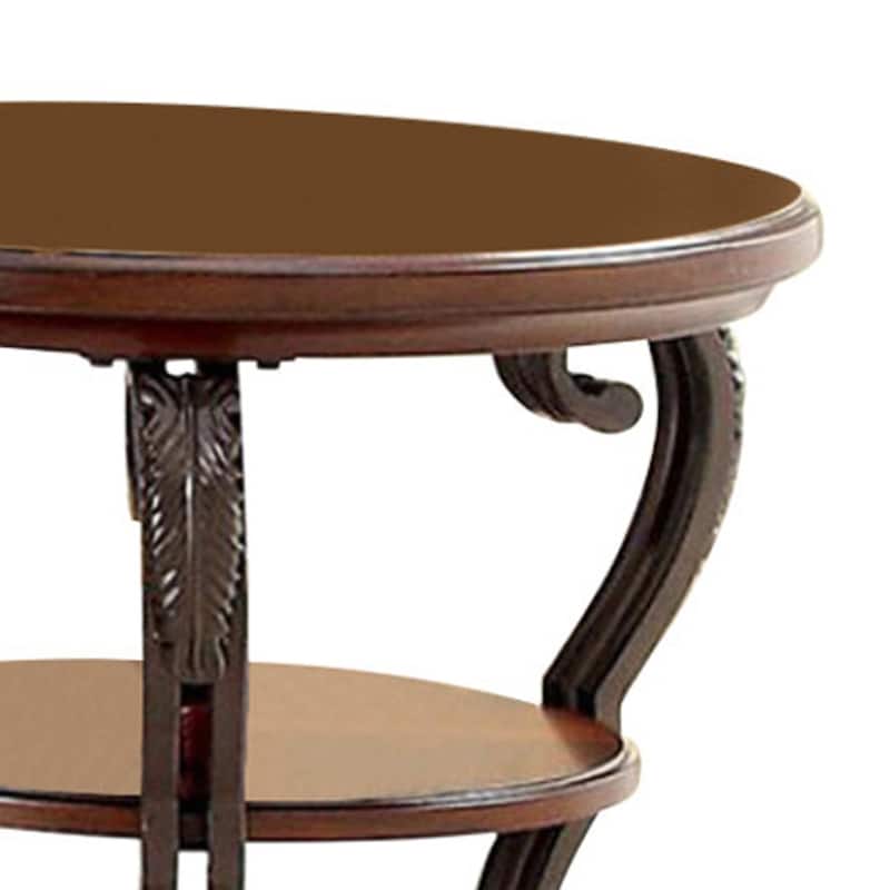 May Transitional Style Side Table