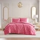 preview thumbnail 1 of 5, Betsey Johnson Flirty Bows Reversible Pink Comforter Set