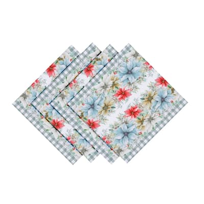 Laural Home Glad Tidings Napkin Set of 4 - 20" x 20"