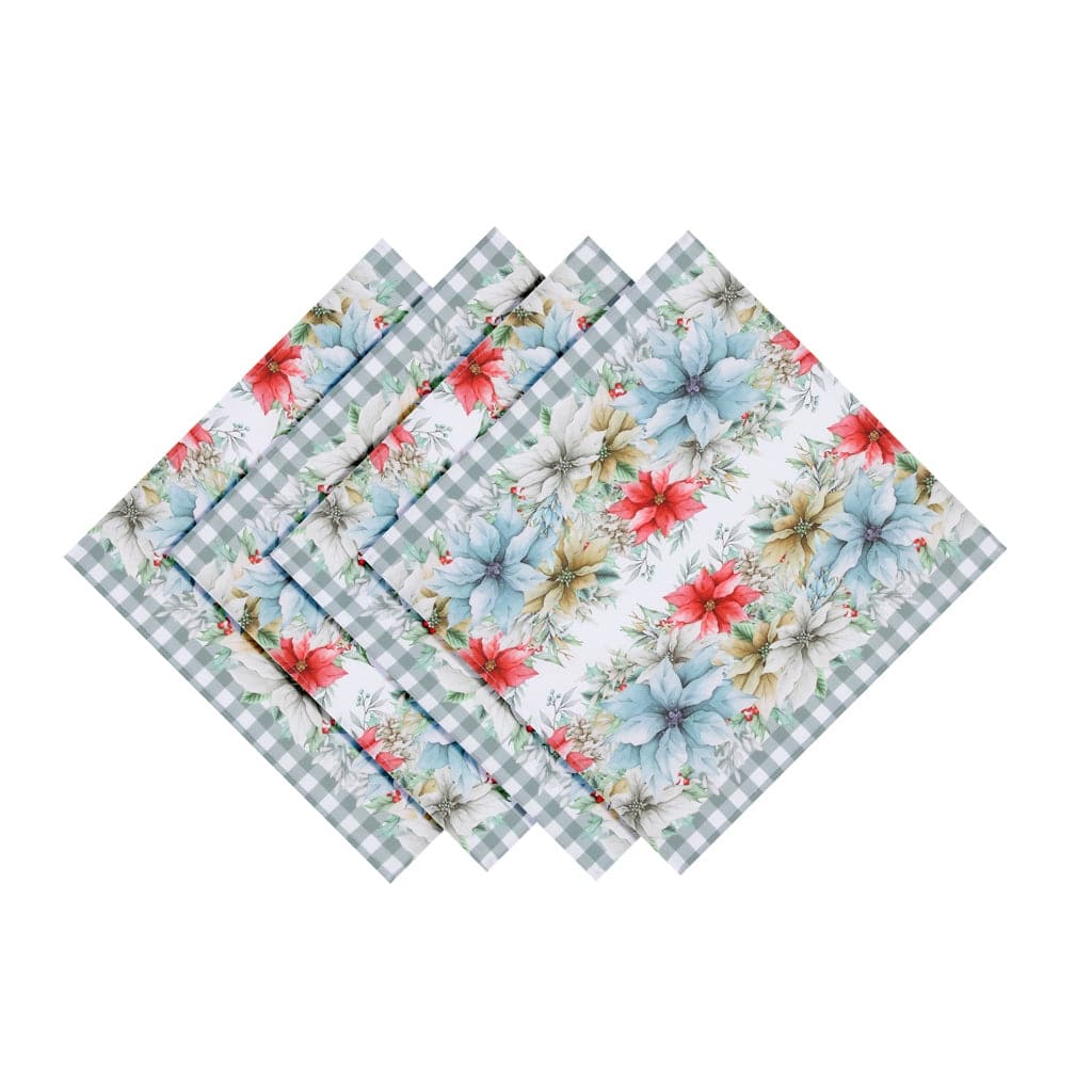 Laural Home Glad Tidings Napkin Set of 4 - 20" x 20"
