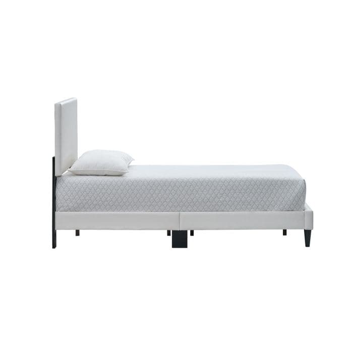 GDF Studio - Emily Modern Upholstered Bed with Adjustable Headboard (Mattress Not Included)