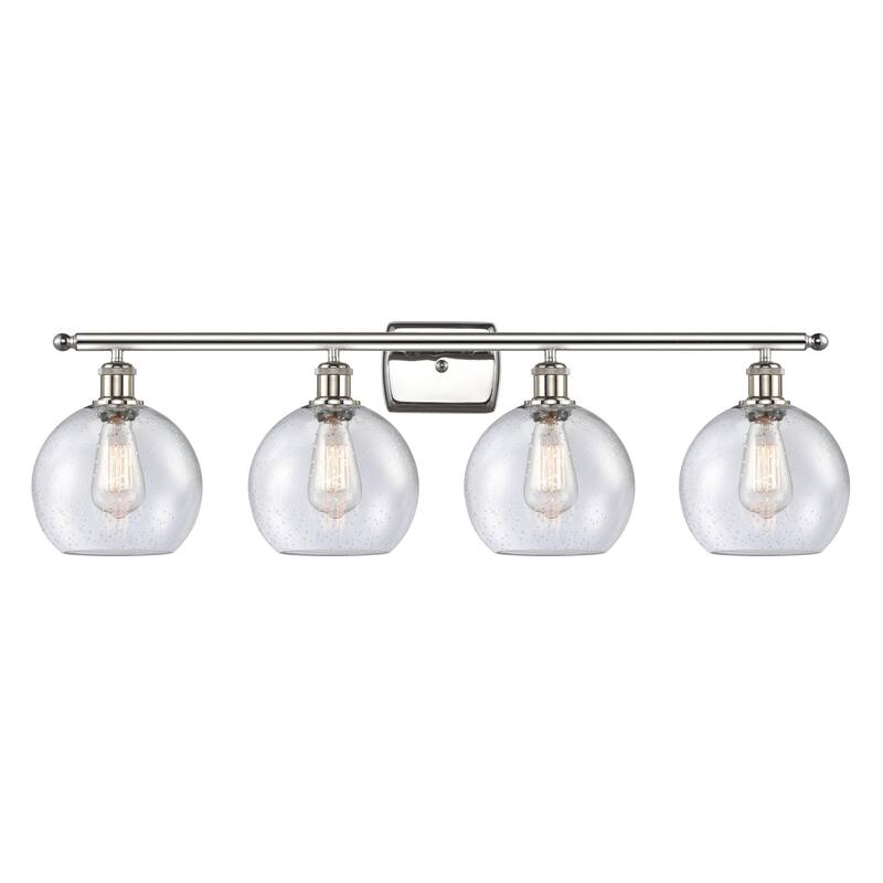 Innovations Lighting Ballston Athens - 4 Light 36" Bath Vanity Light - 8" Shade