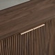 preview thumbnail 35 of 50, Spruce & Spring 70-inch Wide Modern Sideboard Cabinet with Semi-Cylindrical Columns