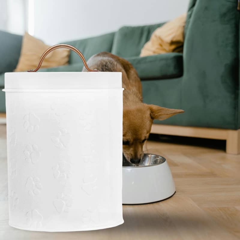 Amici Pet Puppy Paws Canister Small - 64 oz
