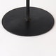 preview thumbnail 7 of 14, Lorenz Light Brown Wood w/Black Metal Base Round Decorative Display Stands (Set of 3)