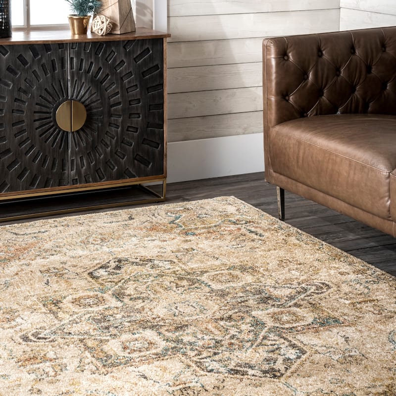 Nuloom Tabetha Tribal Medallion Area Rug