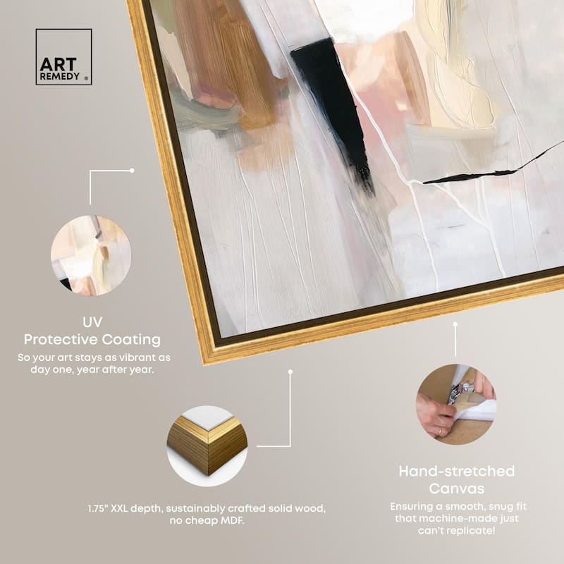 Pigment Flow II Canvas by Art Remedy