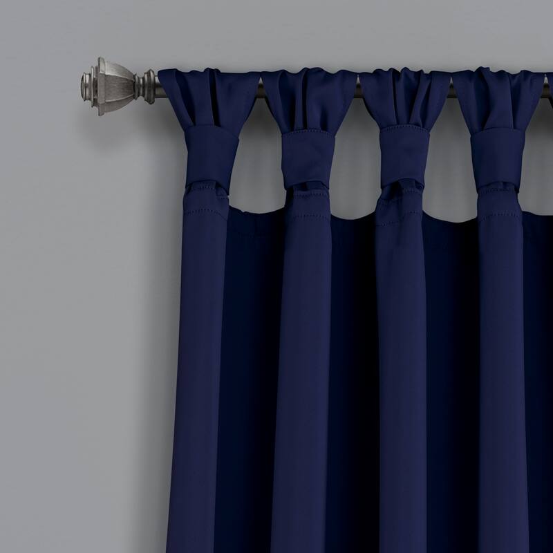 The Gray Barn Blazing Pitchforks Blackout Window Curtain Panel Pair