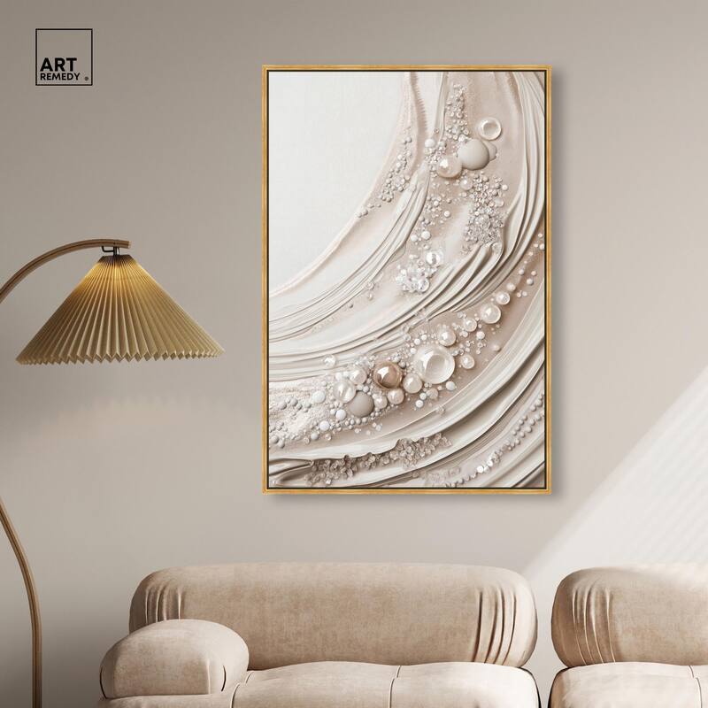 Chromatic Concretions II Canvas by Art Remedy