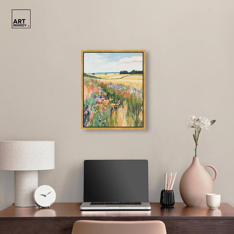Open Field I Canvas by Art Remedy
